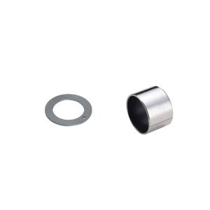 Quality SST Metal With Woven Fabric Liner Material Strips TEX Fiberglass Lined Stainless Steel Bushings for sale