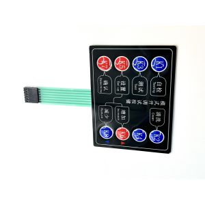 Customizable Embossing Tactile Switch Keyboard 3M Adhesive