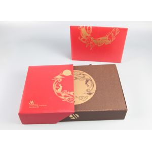 Fancy Paper Paper Packaging Boxes With Gold Foil Hot Stamping For Food Packaging