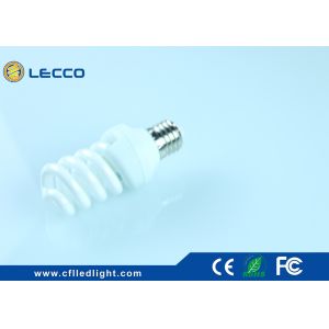 13W Full Spiral CFL LED Light E27 2700K For Shop / Room lighting