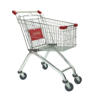 165 Liter Commercial Trolley Shopping Cart Customized