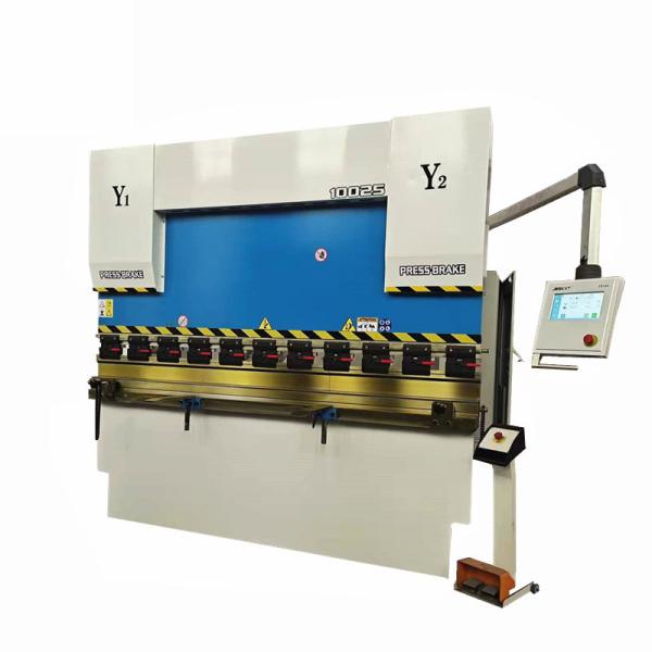 Sheet Metal Bender Automatic CNC Hydraulic Press Brakes 100T 2500MM
