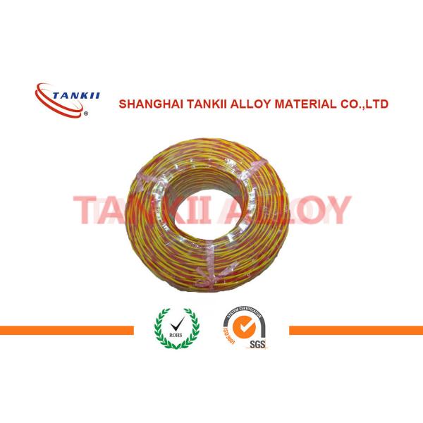 Buy 0.63mm Fiberglass insulated Red thermocouple extension wire / cable compensating wire / cable type KX / KC / EX / TX at wholesale prices