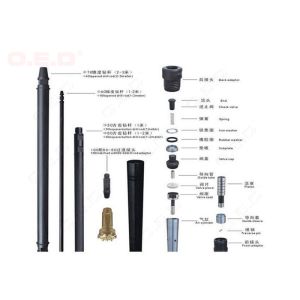 12 Inches 35 Degree DTH Button Bit , Tungsten Carbide DTH Hammer Bits