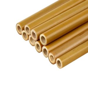 2024 Natural Bamboo Drinking Straw Eco-friendly Bamboo Reusable Straws
