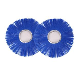 OD350 Inner Ring Galvanized Steel PP Street Snow Sweeper Brush