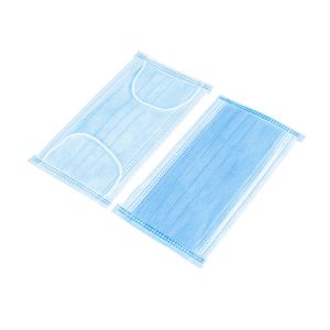 Breathable Non Woven Disposable Mask High Filtration Capacity With Elastic