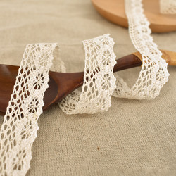 Latest High Quality flower lace ribbon crochet lace roll ribbon