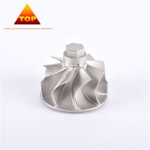 High Speed Cobalt Chrome Alloy Metal Centrifugal Pump Impeller 1900ccm Engine