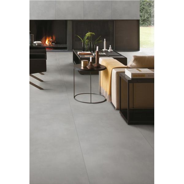Indoor Modern Cement Effect Look Porcelain Floor Tile 600x1200mm Glazed Matte