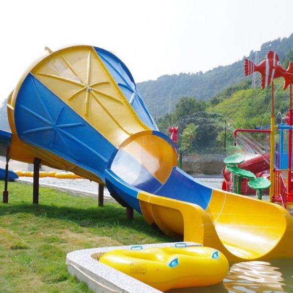 Humanization Design Amusement Park Water Slide For Kids Erosion Resistant