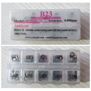 DENSO common rail injector repair shims