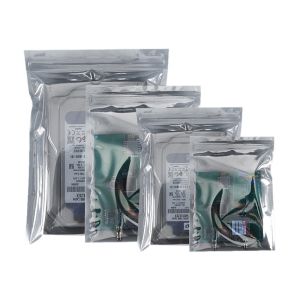 Electronics Protection Custom Anti Static Shielding Plastic Bags For Motherboard