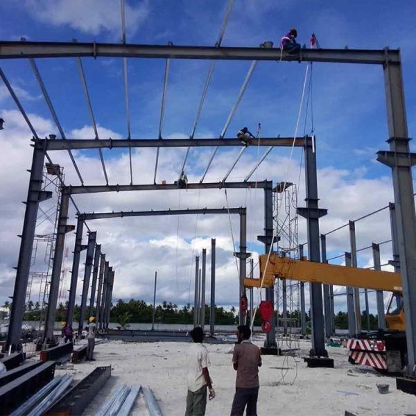 Cost Effective Steel Structural Buildings Multi Functional Metal Houses And