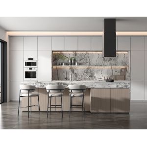 China High Glossy Lacquer Finished Small Modular Kitchen Designs Kitchen Cabinet on sale