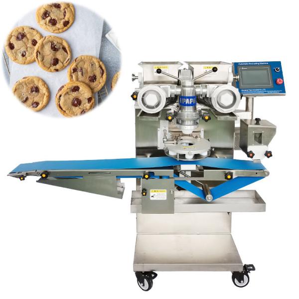 Buy High Capacity Chocolate Chips Cookies Machine / Animal Cookie Encrusting Machine at wholesale prices