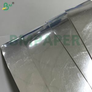 68g 70g High Stiffness & Foldability Silver Metalized Board For Cosmetic
