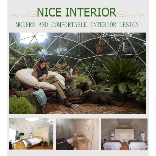 The PVC canvas transparent Weatherproof Cover Garden Igloo Greenhouse 360 Dome tent