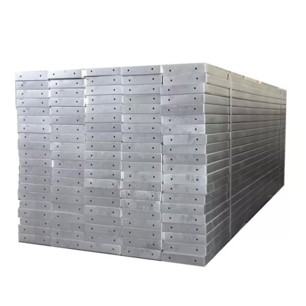 High Strength Scaffolding Pedal Hot Dip Galvanized Steel Plank