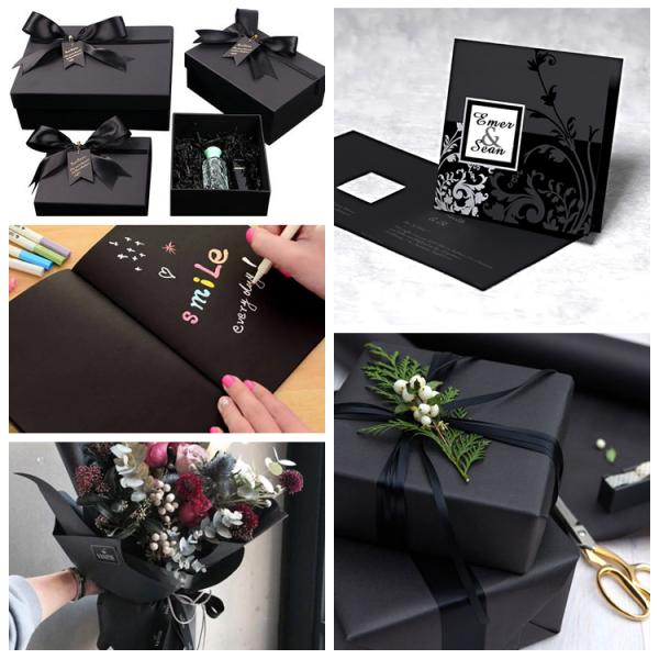 Smooth Black Paper 28lb 32lb 8 1 / 2 x 11 inch Jet Black Paper Smooth Black Paper 28lb 32lb 8 1 / 2 x 11 inch Jet Black Paper