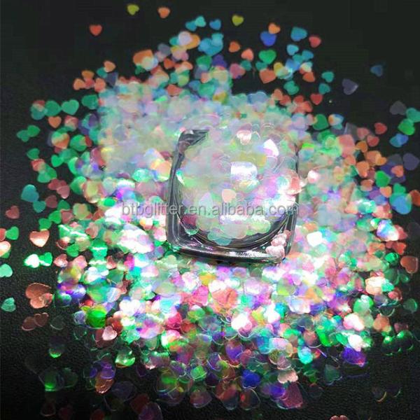 Glitter Heart Valentine's Day Heart Lover Confetti Sprinkles Big Small Mixes Heart Shape for Wedding Gathering Supplies