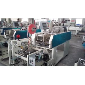 Double Stripe Noodles Packing Machine With Filling Weighing Bundling Function