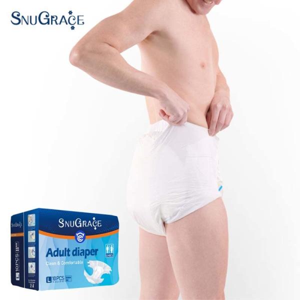 Buy OEM ODM Non Woven Fabric Disposable Incontinence Adult Diapers with Technology at wholesale prices