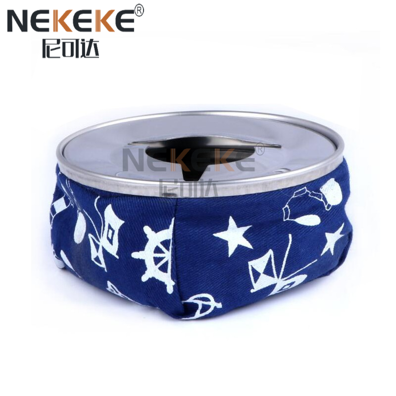 Stainless Steel 304 Windproof Marine Ashtray Beanbag Style Non Slip