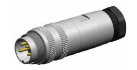 PA66 M16 14 Pin Waterproof Connector Shield Cable Male Plug And Back Mount Female Socket