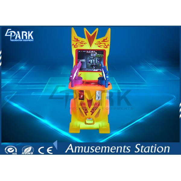 100W Coin Operated Light Gun Arcade Cabinet Double Players 620 * 620 * 1250 MM