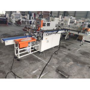 Semi Automatic 15 Bags/Min PLC double decks Bundle Packing Machine