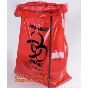 Biodegradable Biohazard Specimen Bag, Biohazard Specimen Transport Bag, Medical