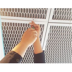 Decorative Expanded 10mm Metal Suspended Ceilings