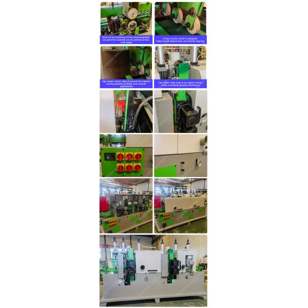 350mm Minimum Length Wooden Square Board Four Sided Polishing Machine for Automatic Grade