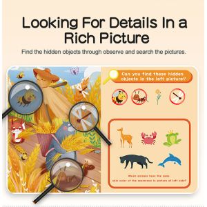 ‎Kindergarten Children Hide And Seek Picture Book Children Parenting Toys