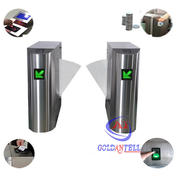 Entry Exit Half Height Rfid Access Control Turnstiles for Office University