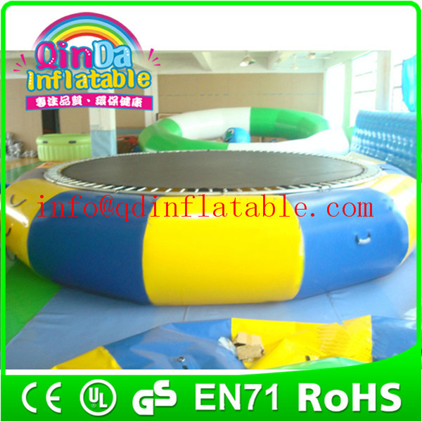 wholesale swimming pool trampoline inflatable water jumping bed inflatable water