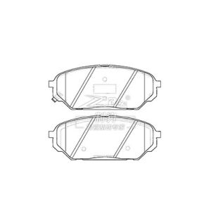 Ceramic Front  Hyundai Veracruz Brake Pads D1301 58101-3JA00