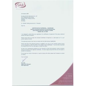 DEQING DARAN ELECTRONICS FACTORY Certifications