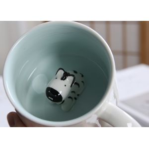 Dolomite Round 3D Bear Personalised Ceramic Mugs