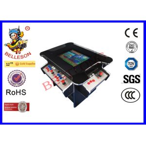 Buy cheap Black Vintage Arcade Game Machines 3 Side 4 Players With Coin Mechanism from wholesalers