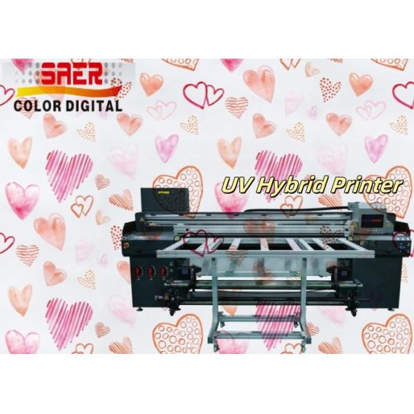 Buy 1.8m One Year Warranty Technical Support  Roll to Roll and Flatbed UV Printer Outdoor & Indoor printing machine at wholesale prices