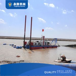 8 inch cutter suction dredger for river sediment pumping capacity 100m3/h