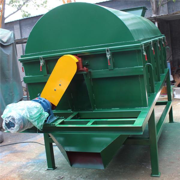 Buy 8r/Min Ce Carbon Steel Drum Sieve Rotary Trommel Screen at wholesale prices