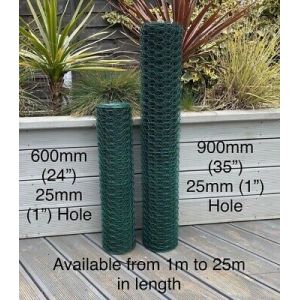 PVC Coated Hexagonal Wire Netting / Chicken Wire Mesh