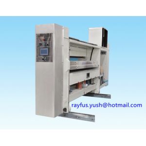 High Speed Flexo Printer Slotter Die Cutter Stacker Vacuum Transmission Ir Uv