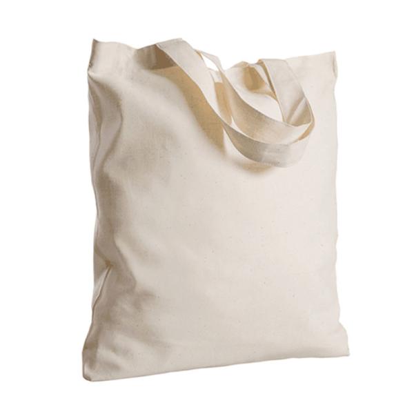 Buy White Medium 8 OZ 50x2.5cm Cotton Canvas Tote Bag at wholesale prices