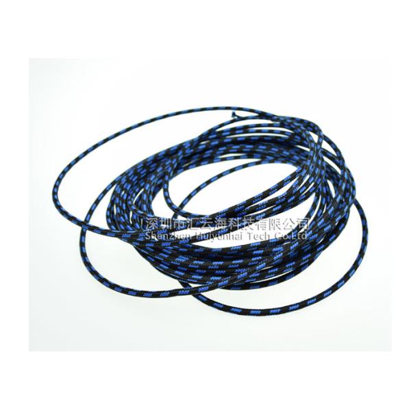 Expanding Braided Sleeving Cotton Material , Cotton Wire Sleeve With Excellent
