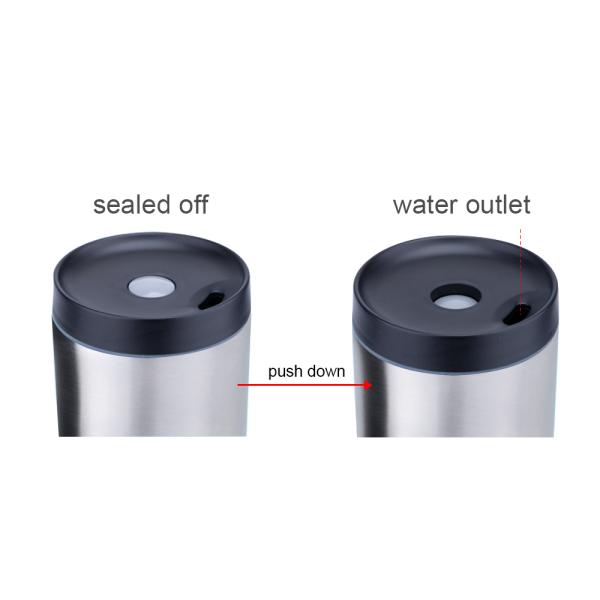 Customized High Quality Steel Vacuum Flask Insulated Travel Tumbler Portable Coffee Mug