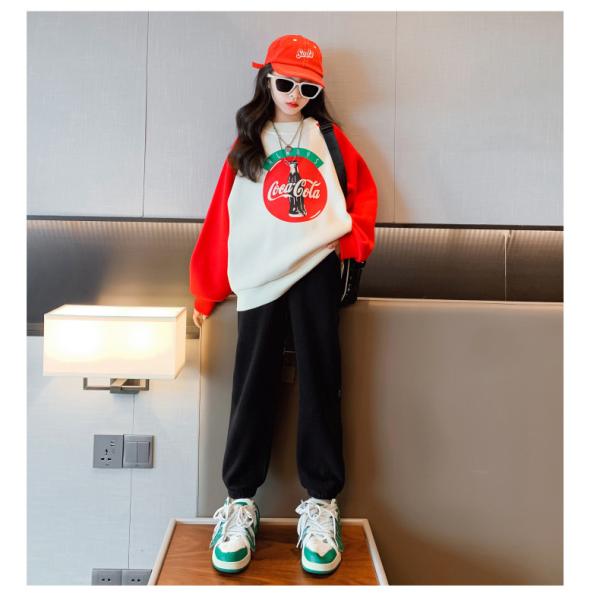 Leisure Childrens Spring Clothes Sweatpants Grey Thick Warm